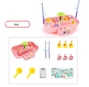 Electric Fishing Toy Set for Kids