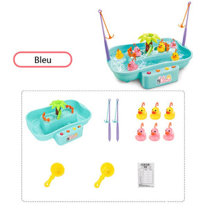 Electric Fishing Toy Set for Kids