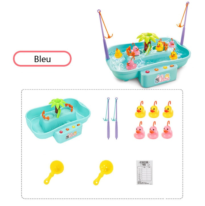 Electric Fishing Toy Set for Kids