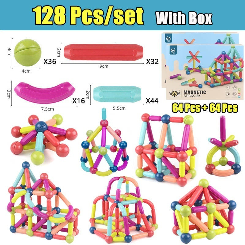 Magnetic Building Block Construction Set