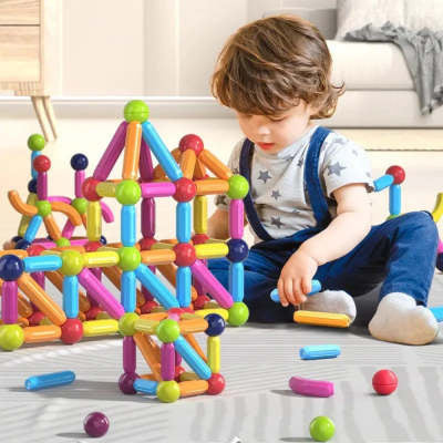 Magnetic Building Block Construction Set