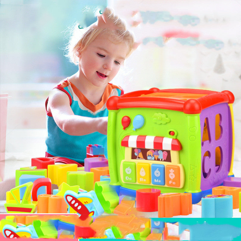 Baby Six-Sided Learning Activity Cube