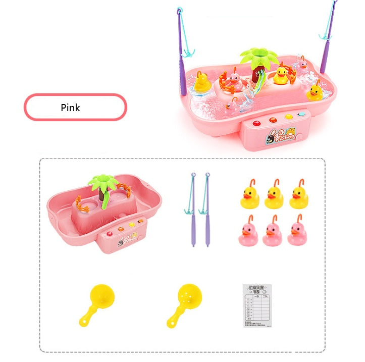 Electric Fishing Toy Set for Kids