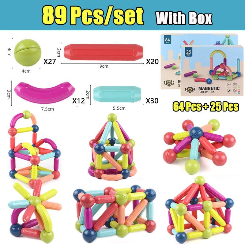 Magnetic Building Block Construction Set